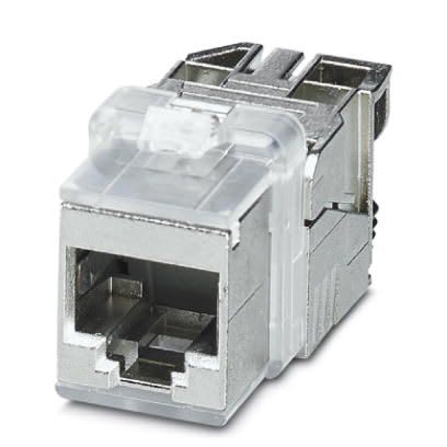 Phoenix Contact - Connecteur femelle RJ45 Blindé Keystone Cat 6A IDC - AWG 26-22