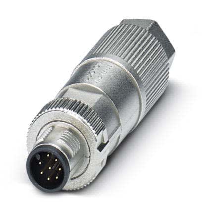 Phoenix Contact - SACC-M12MS-8QO SH ETH - Connecteur de données SACC-M12MS-8QO SH ETH