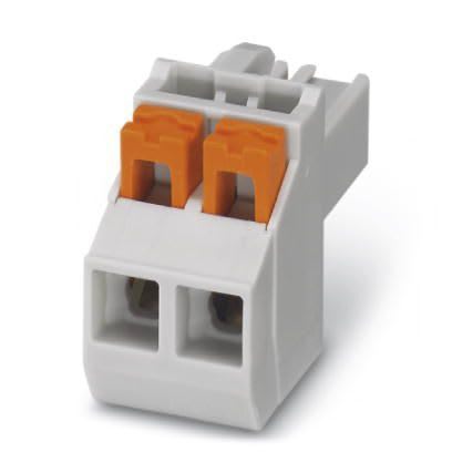 Phoenix Contact - PSPT 2,5/ 2-ST KMGY - Fiche multipolaire débrochable - PSPT 2,5/ 2-ST KMGY