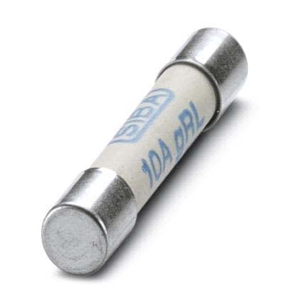 Phoenix Contact - FUSE 10A/400V GRL - Fusible cylindrique 6,35x31,8mm - 10A