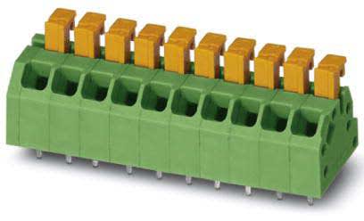 Phoenix Contact - Bornier C.I 4p, pas: 3.5 mm, 1 mm², 13.5 A, 160 V - SPTAF 1/ 4-3,5-LL