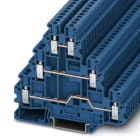 Phoenix Contact - UT 2,5-3L BU - Bloc de jonction triple étage