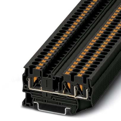 Phoenix Contact - PT 4-TWIN BK - Bloc de jonction simple