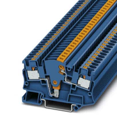 Phoenix Contact - PTME 4 BU - Bloc de jonction sectionnable pour essais