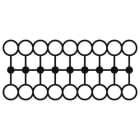 Phoenix Contact - PTFIX 18X1,5 BK - PTFIX 18X1,5 BK - Bloc répartiteur PTFIX