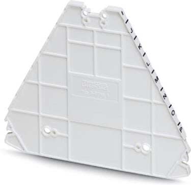 Phoenix Contact - D-PTRV 8 WH A-P - Flasque d'extrémité