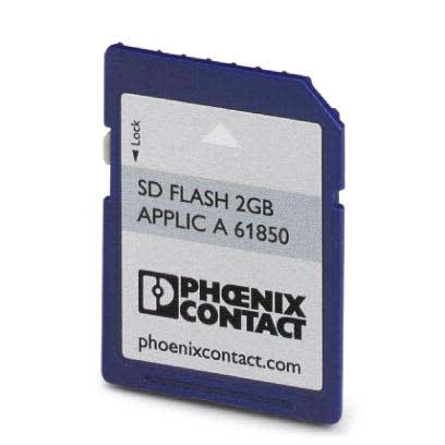 Phoenix Contact - SD FLASH 2GB APPLIC A 61850Automates Industriel-PCWorx-Mémoire