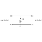 Phoenix Contact - TTC-6-MOV-C-120AC-UT-I - Parafoudre à varistance C2 - 120 VDC Vissé/Vissé