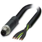 Phoenix Contact - Câble POWER, 5 pôles, PUR, M12 mâle droit, Ext. Libre, K, 5 m