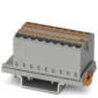 Phoenix Contact - PTFIX 12X2,5-NS35 GY - Bloc répartiteur PTFIX