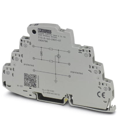 Phoenix Contact - TTC-6-1X2-24DC-UT - Parafoudre 4-20mA 24VDC