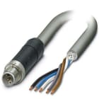 Phoenix Contact - Câble POWER, 5 pôles, PUR, blindé, M12 mâle droit, Ext. Libre, L, 3 m