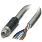 Phoenix Contact - Câble POWER, 5 pôles, PUR, M12 mâle droit, Ext. Libre, L, 3 m
