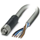 Phoenix Contact - Câble POWER, 5 pôles, PVC, M12 femelle droit, Ext. Libre, L, 3 m