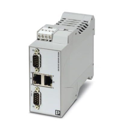 Phoenix Contact - Passerelle Modbus/TCP vers Modbus RTU-ASCII - 1 ethernet/1 connectique PushIn