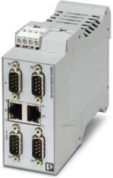 Phoenix Contact - Passerelle Ethernet/IP vers Modbus - 2 ethernet/4 SUBD