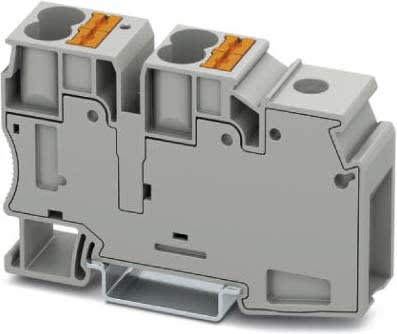Phoenix Contact - PTU 35/4X10 - Bloc de jonction hybride distributeur de potentiel