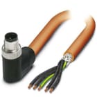 Phoenix Contact - Câble POWER, 5 pôles, PUR, blindé, M12 mâle coudé, Ext. Libre, K, 3 m