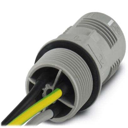 Phoenix Contact - Traversée de paroi QPD W3PE2,5 M25 0,5 GY