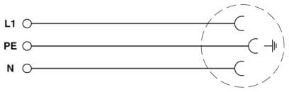 Phoenix Contact - EO-D/UT/GN - Prise électrique pour armoire