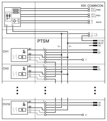 Phoenix Contact - TC-2D37SUB-DO16-ESD-AR-UNI - Termination Carrier TC-2D37SUB-DO16-ESD-AR-UNI