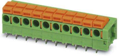 Phoenix Contact - Bornier C.I 8p, pas: 5.08 mm, 1.5 mm², 15 A, 400 V - FFKDSA1/H1-5,08- 8