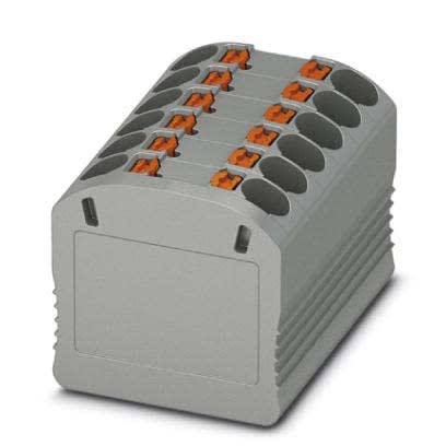 Phoenix Contact - PTFIX 12X1,5 GY - Bloc répartiteur PTFIX