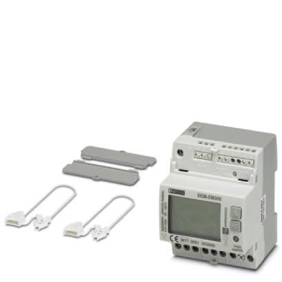 Phoenix Contact - Compteur par T.I., jusqu'à 500V, avec sortie S0, entrée TOR, RS-485, MID