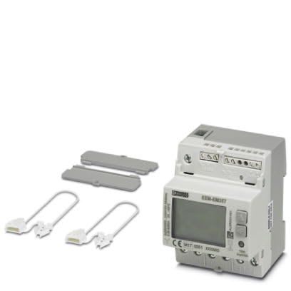 Phoenix Contact - Compteur mesure directe jusqu'à 500 V / 80 A, S0, entrée TOR et RS-485, MID