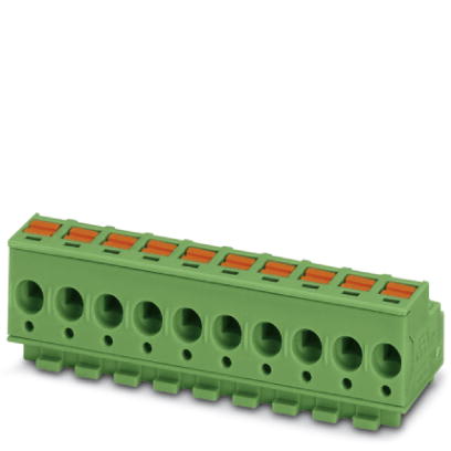 Phoenix Contact - Fiche débrochable 10p, pas: 5 mm, 1.5 mm², 10 A, 400 V - PTS 1,5/10-PH-5,0 CLIP