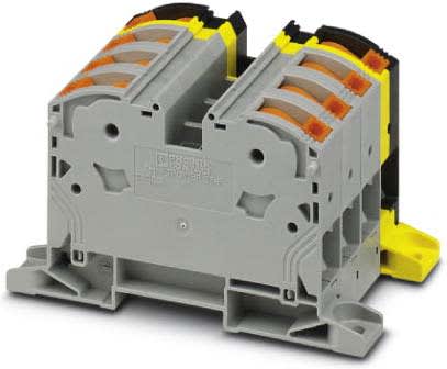Phoenix Contact - PTPOWER 35-3L/FE-F - Bloc de jonction de puissance