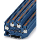Phoenix Contact - PTTB 2,5-2R BU/NAMUR - Bloc de jonction double étage à composant
