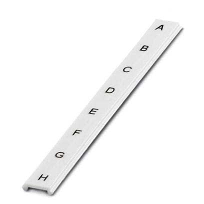 Phoenix Contact - ZBF 6/9,2 S8,QR:A-H - Repère de borne en bande ZBF 6/9,2 S8,QR:A-H