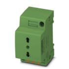 Phoenix Contact - EO-L/PT/SH/GN - Prise électrique pour armoire