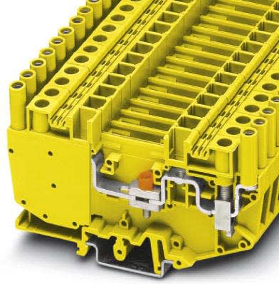 Phoenix Contact - URTK/SP YE - Bloc de jonction sectionnable pour essais