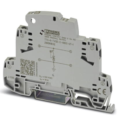 Phoenix Contact - TTC-6-TVSD-C-48DC-UT-I - Parafoudre à diode C1 - 48VDC Vissé/Vissé