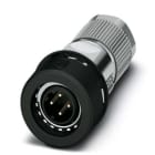 Phoenix Contact - Connecteur M12 Push-pull, cod. D, mâle droit, 4P, à sertir, blindé, 4.5 à 7.5 mm