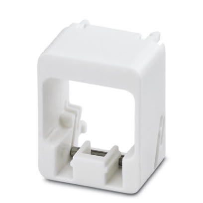 Phoenix Contact - NBC-PP-F1PWH:10 - Cadres de sécurité face avant pour vérouillages "Plug Guard"