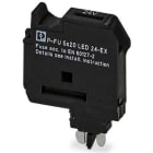 Phoenix Contact - P-FU 5X20 LED 24-EX - Fiche porte-fusible pour bloc de jonction TG