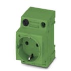 Phoenix Contact - EO-CF/UT/LED/F/GN - Prise électrique pour armoire