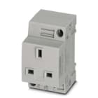 Phoenix Contact - EO-G/UT/SH/LED - Prise électrique pour armoire