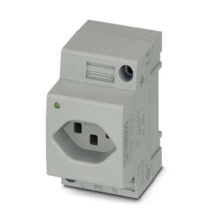 Phoenix Contact - EO-J/UT/LED - Prise électrique pour armoire