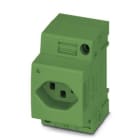 Phoenix Contact - EO-J/UT/LED/GN - Prise électrique pour armoire