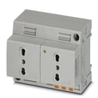 Phoenix Contact - EO-L/PT/SH/LED/DUO - Prise d'armoire double
