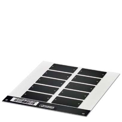 Phoenix Contact - LS-EMSP-AL (50X30) 2H BK - Repérage d'appareil LS-EMSP-AL (50X30) 2H BK