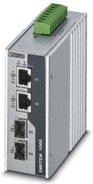 Phoenix Contact - Switch Ethernet Industriel non manageable - FL SWITCH 1000T-2POE-GT-2SFP