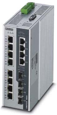 Phoenix Contact - Switch Ethernet Industriel manageable - FL SWITCH 4004T-8POE-4SFP