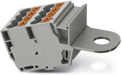 Phoenix Contact - AGK PT 8X6/M10 - AGK PT 8X6/M10 - Bloc de jonction de dérivation