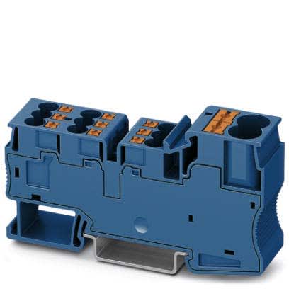 Phoenix Contact - PT 2X10/9X4 BU - PT 2X10/9X4 BU - Bloc distributeur de potentiel