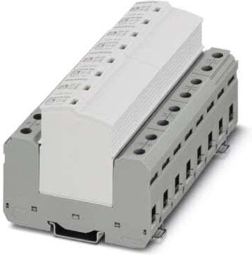 Phoenix Contact - Parafoudre Tri+N T1+2 - Uc:350VAC-Iimp:25kA avec contact o/f - ITAN